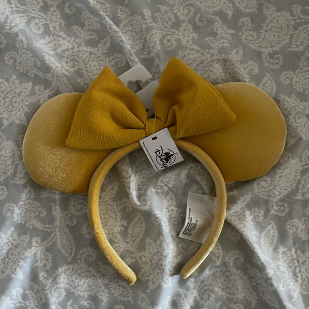 Brand new Yellow velvet Disney ears